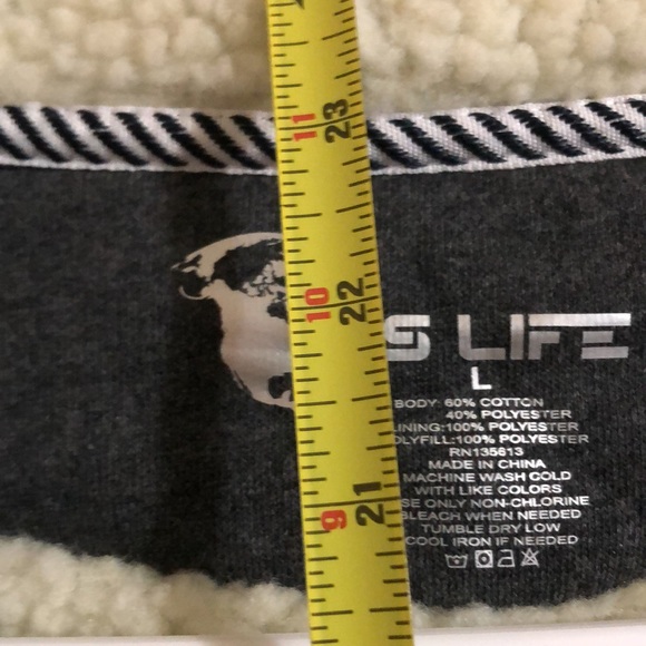 US Life Zip-Up Sweatshirt Hoodie - Picture 7 of 8